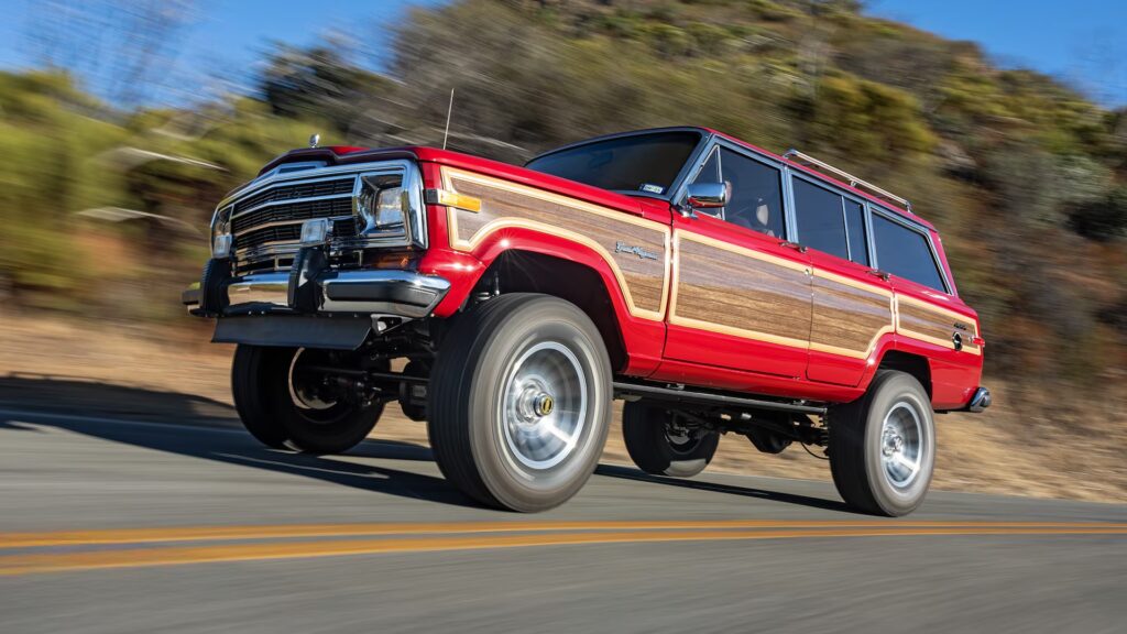 1988 Vigilante Jeep Grand Wagoneer, troppo non è abbastanza